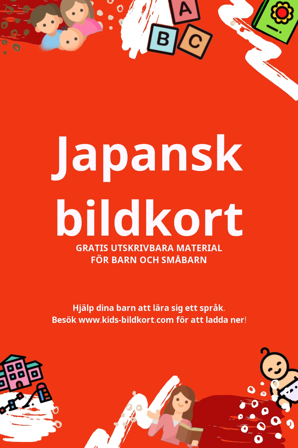 Arbetsblad för att lära sig Japansk