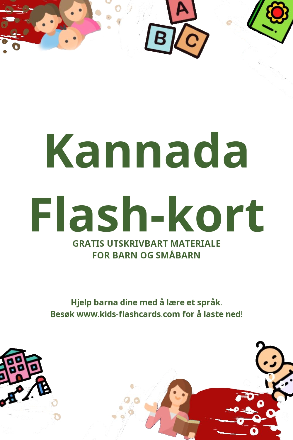 Arbeidsark for å lære Kannada