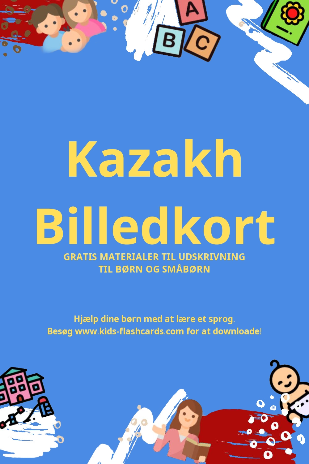 Arbejdsark til at lære Kazakh sprog