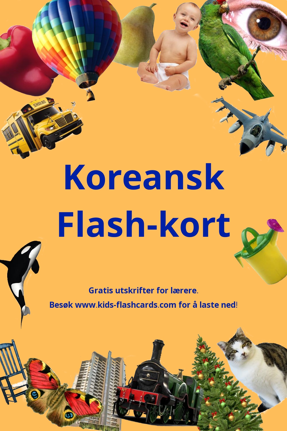 Gratis utskrifter på Koreansk