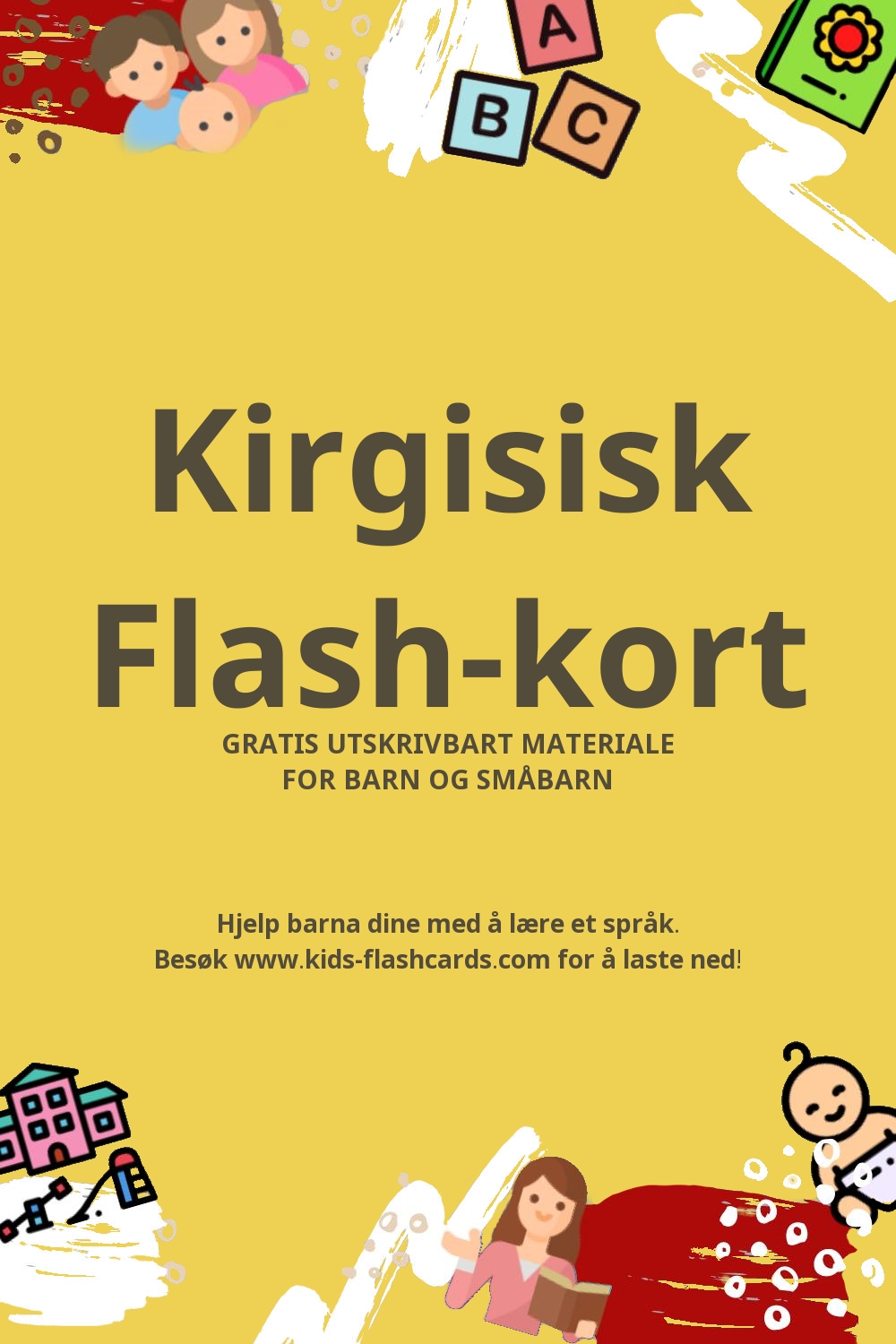 Arbeidsark for å lære Kirgisisk