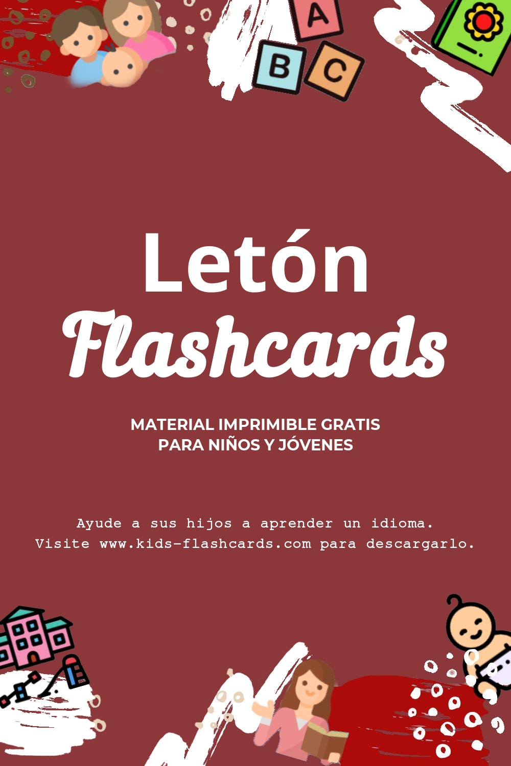 Fichas para aprender Letón