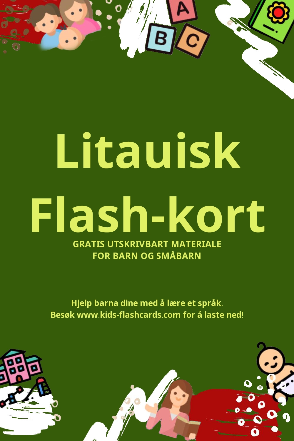 Arbeidsark for å lære Litauisk