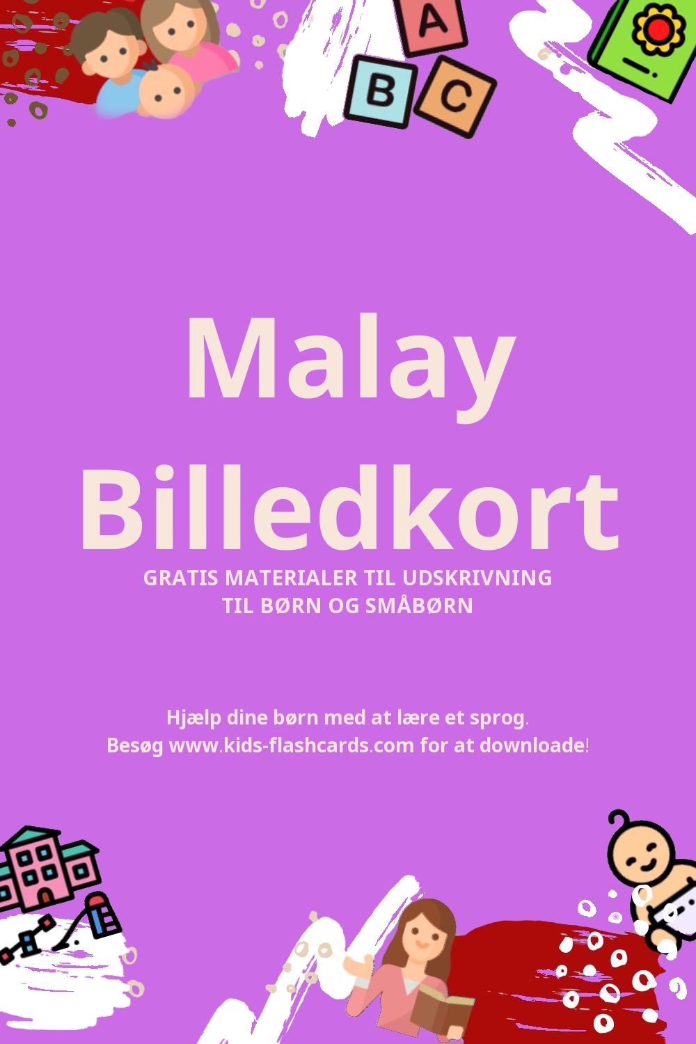 Arbejdsark til at lære Malay sprog