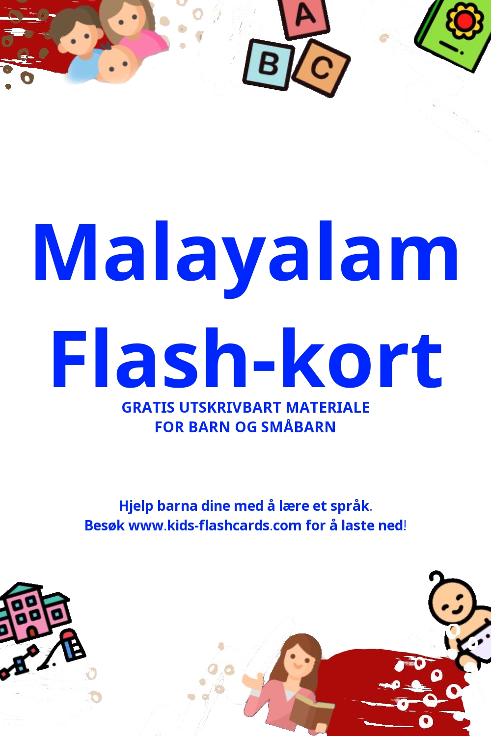 Arbeidsark for å lære Malayalam
