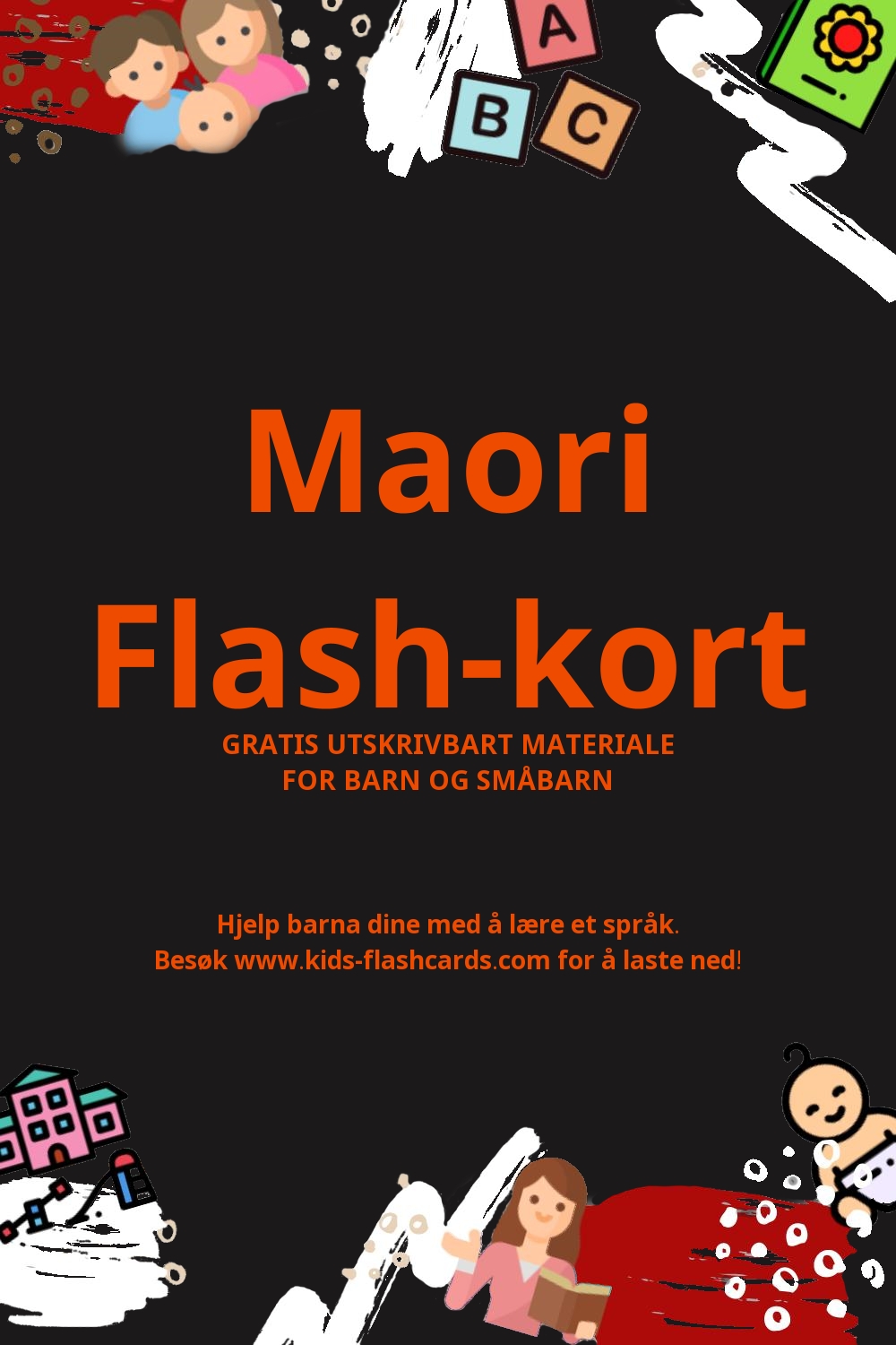 Arbeidsark for å lære Maori