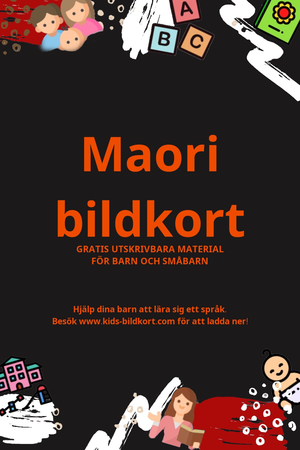 Arbetsblad för att lära sig Maori