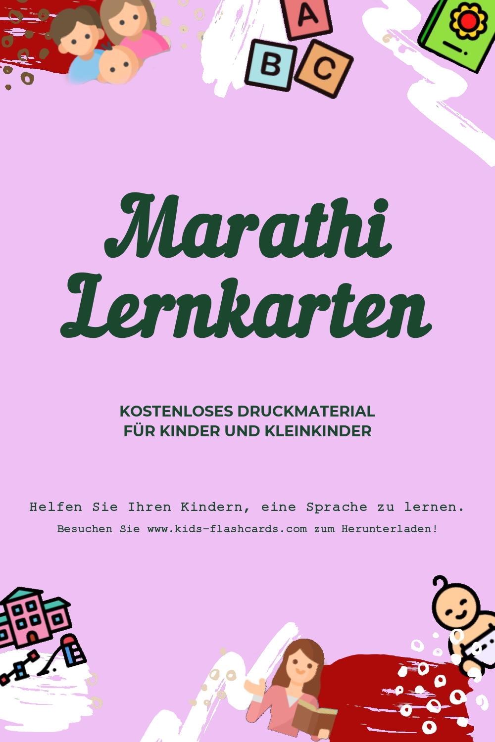 Arbeitsblätter zum Erlernen der Marathien Sprache
