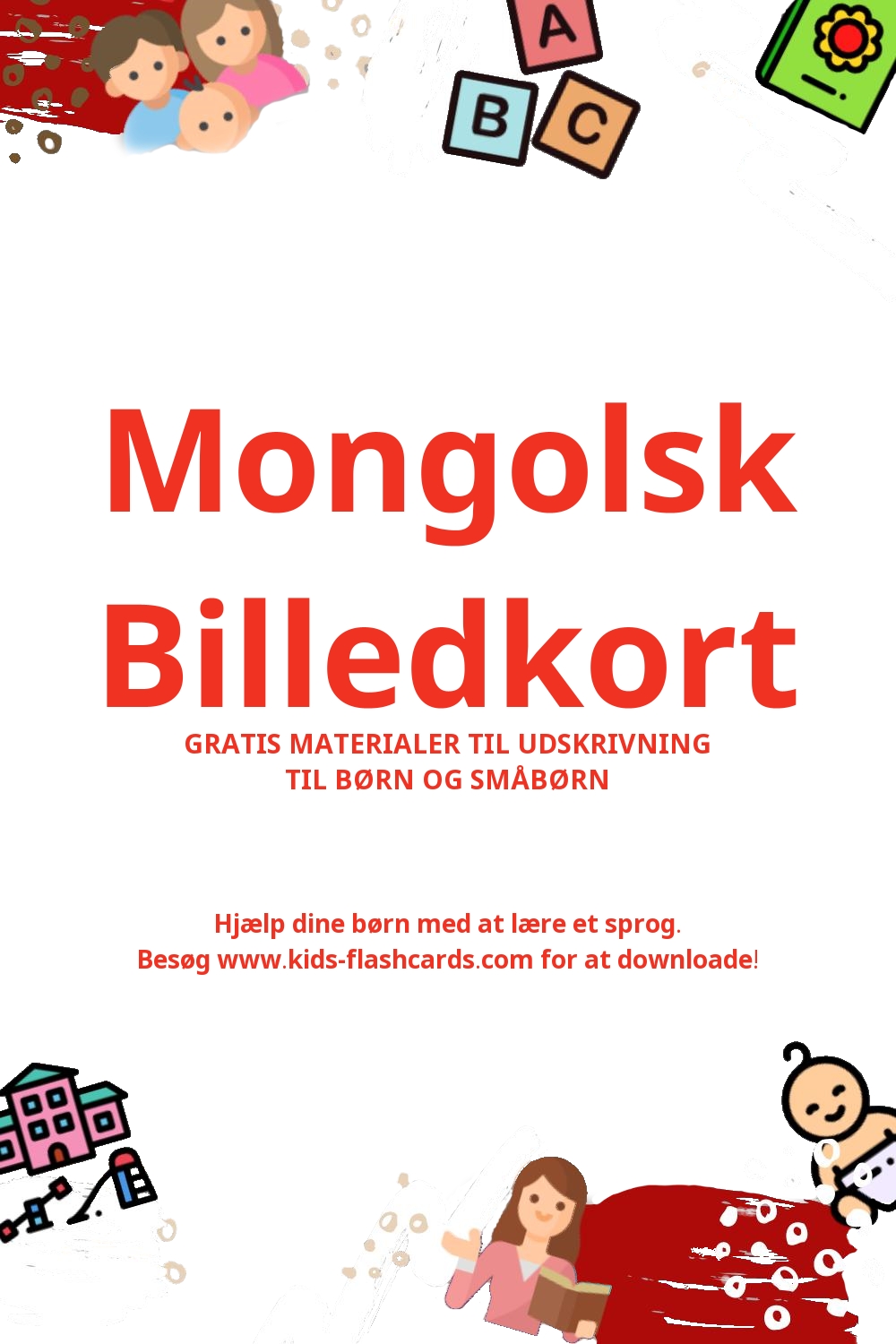 Arbejdsark til at lære Mongolsk sprog