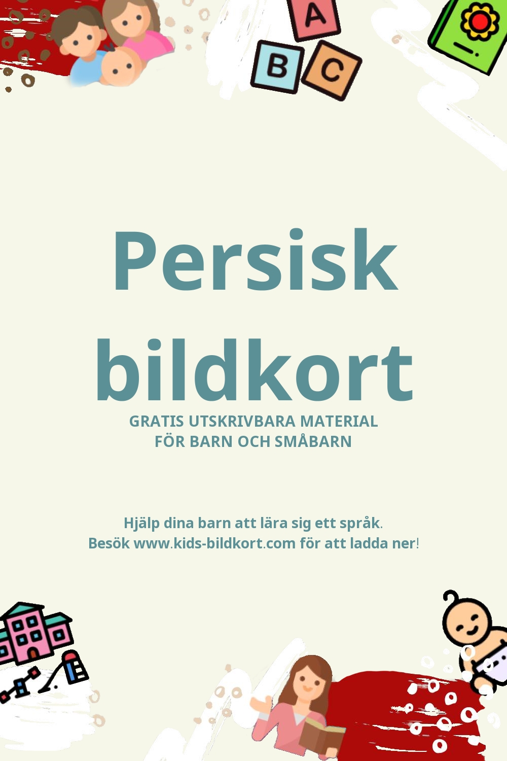 Arbetsblad för att lära sig Persisk