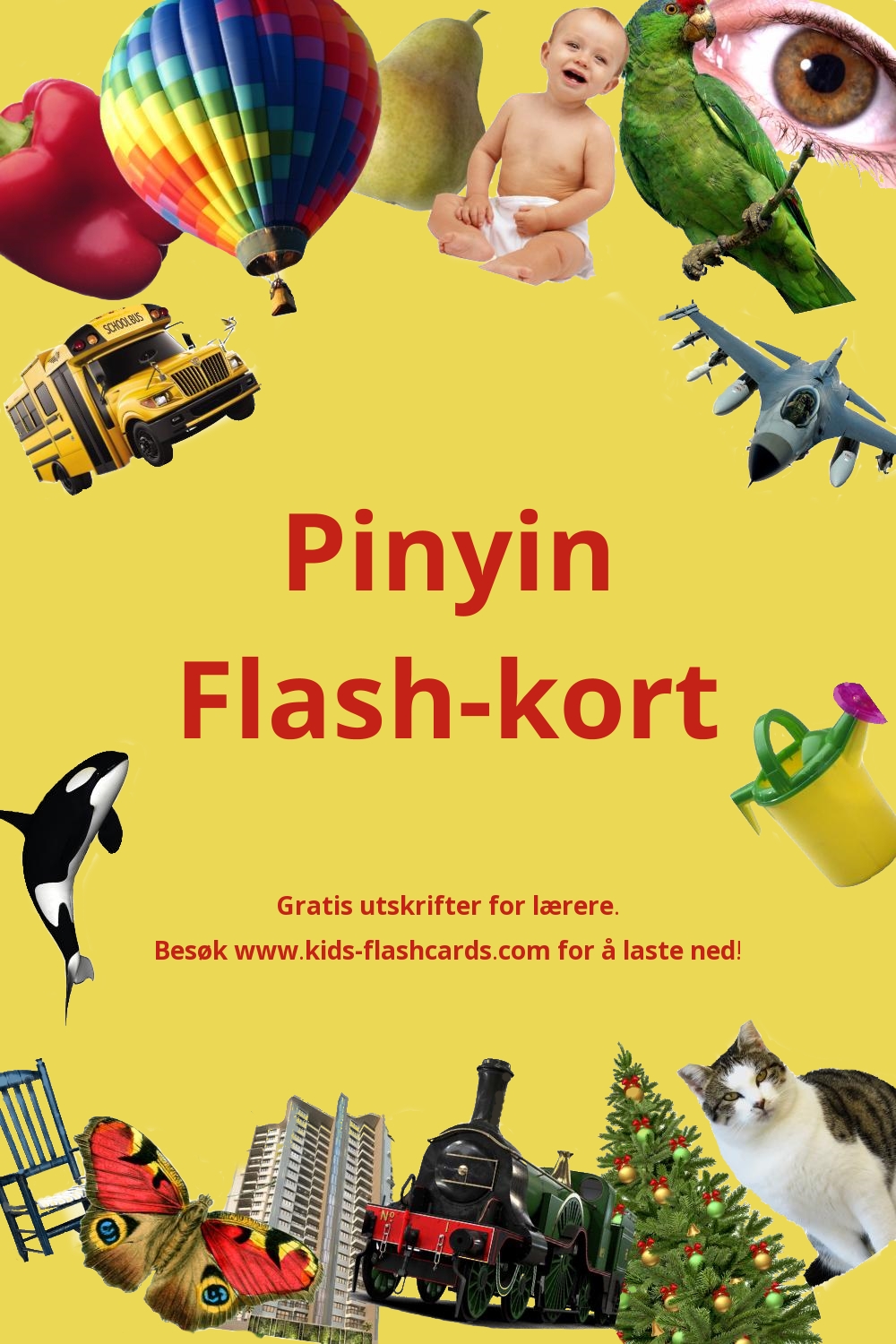 Gratis utskrifter på Pinyin