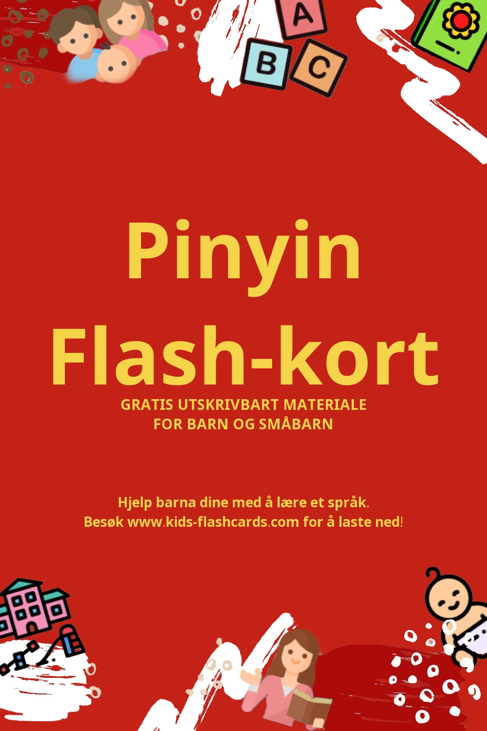 Arbeidsark for å lære Pinyin