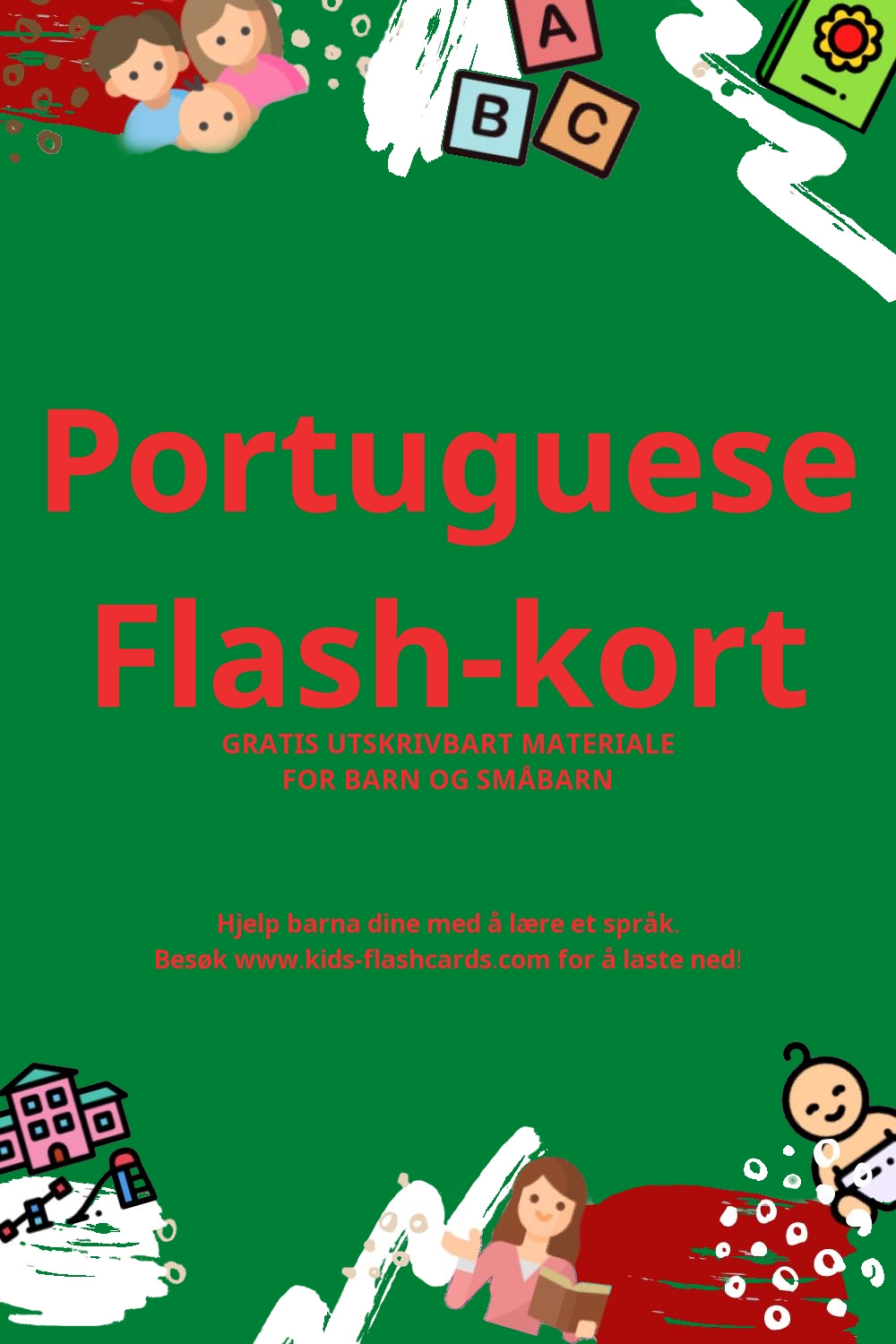Arbeidsark for å lære Portuguese