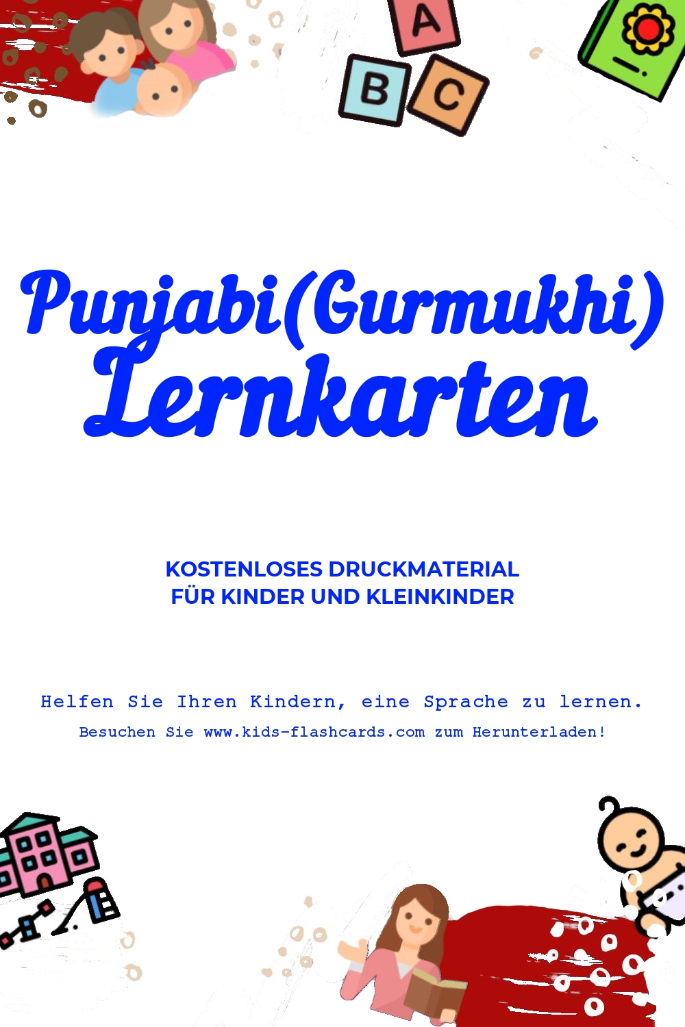 Arbeitsblätter zum Erlernen der Punjabi(Gurmukhi)en Sprache
