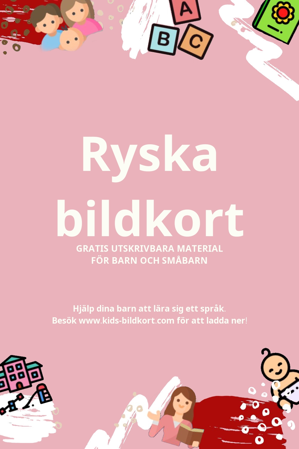 Arbetsblad för att lära sig Ryska