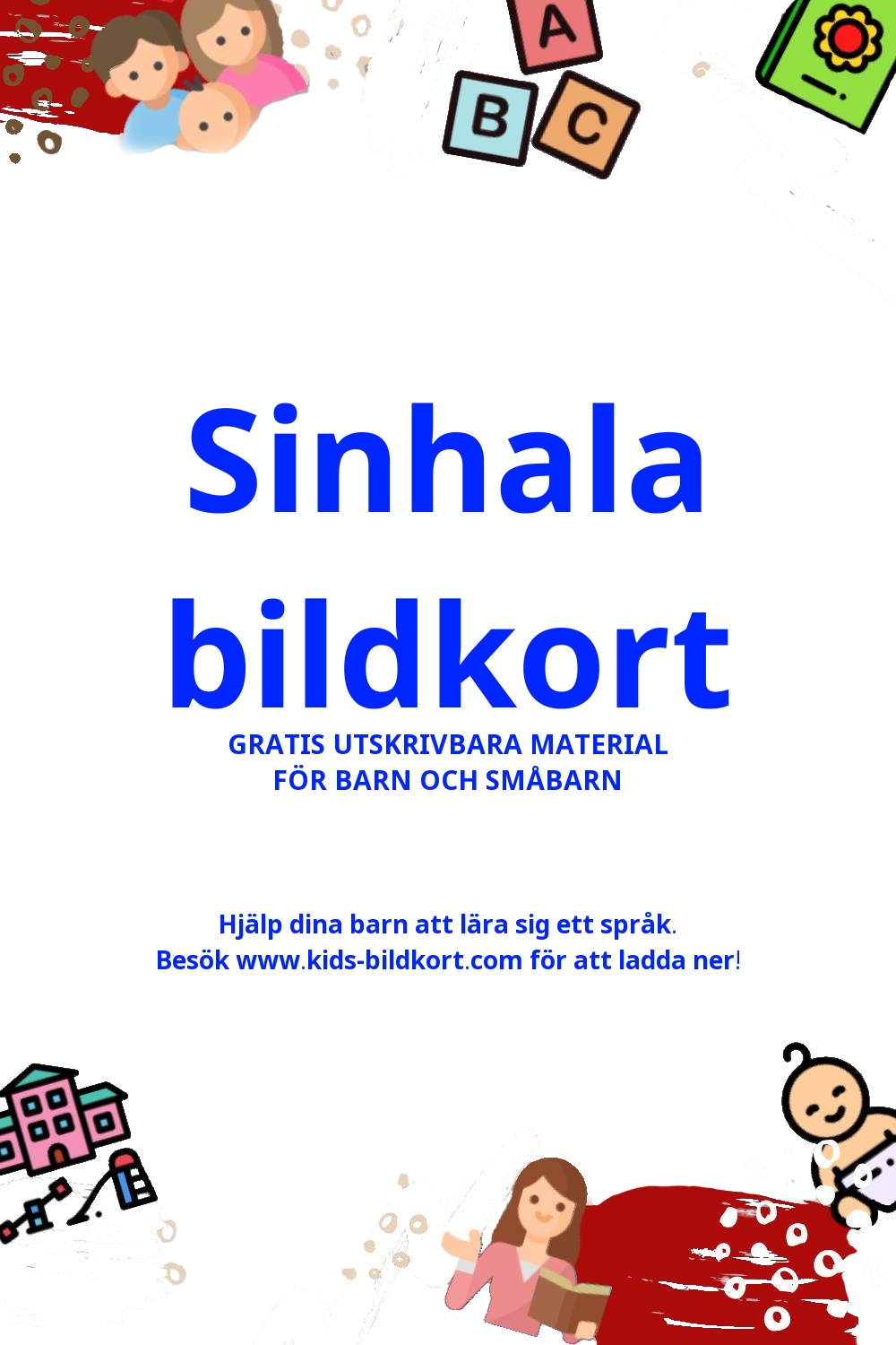 Arbetsblad för att lära sig Sinhala