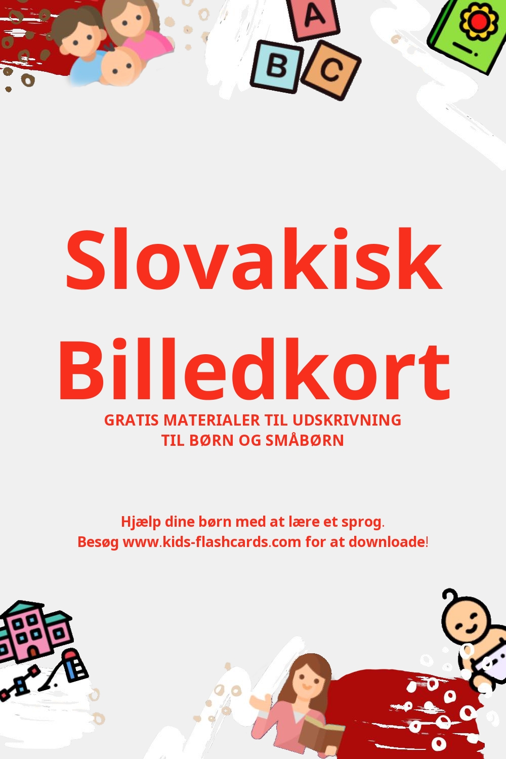 Arbejdsark til at lære Slovakisk sprog