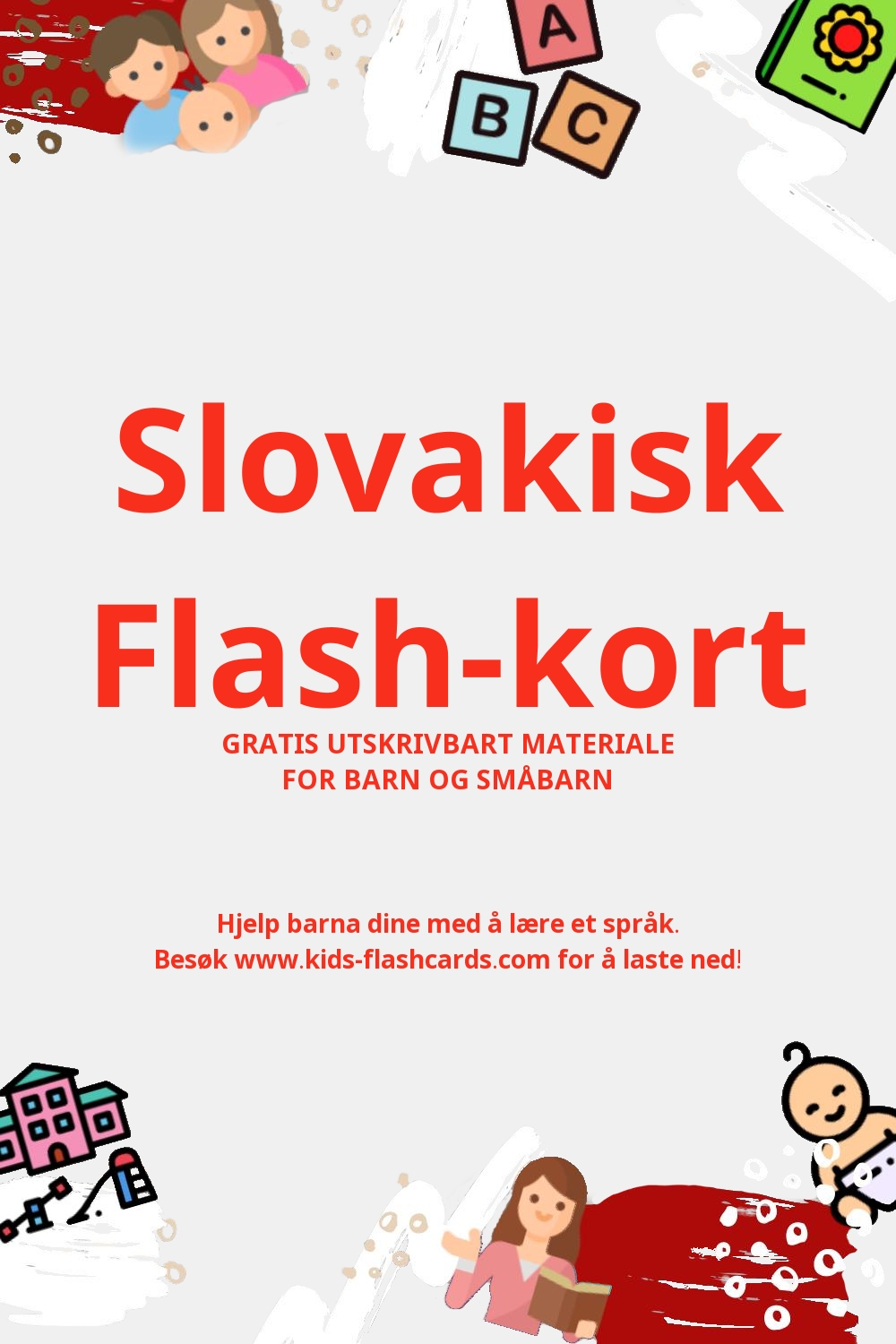 Arbeidsark for å lære Slovakisk