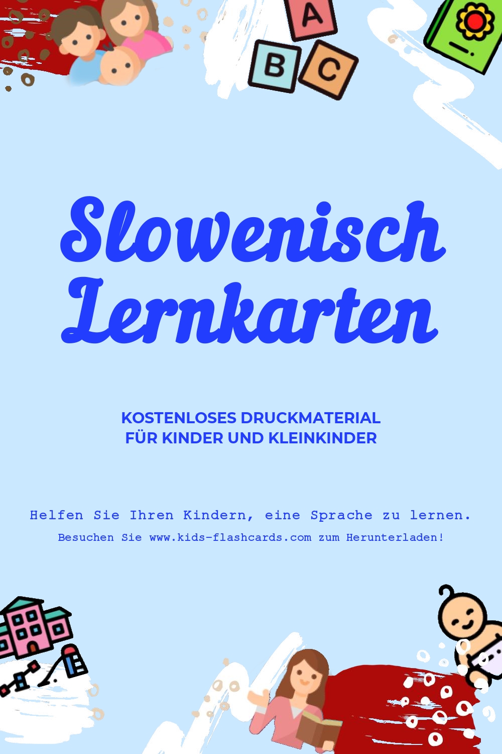 Arbeitsblätter zum Erlernen der Slowenischen Sprache