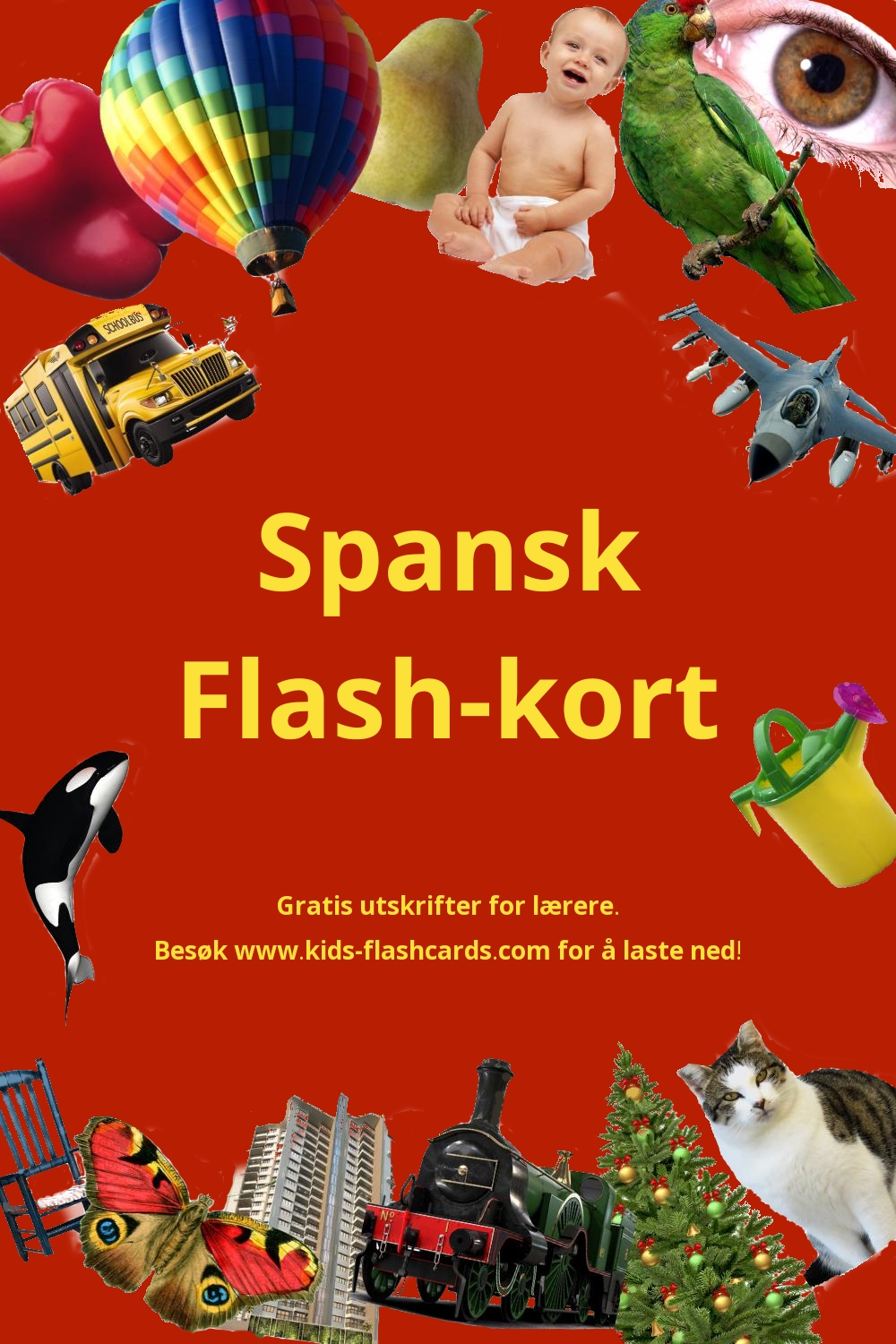 Gratis utskrifter på Spansk