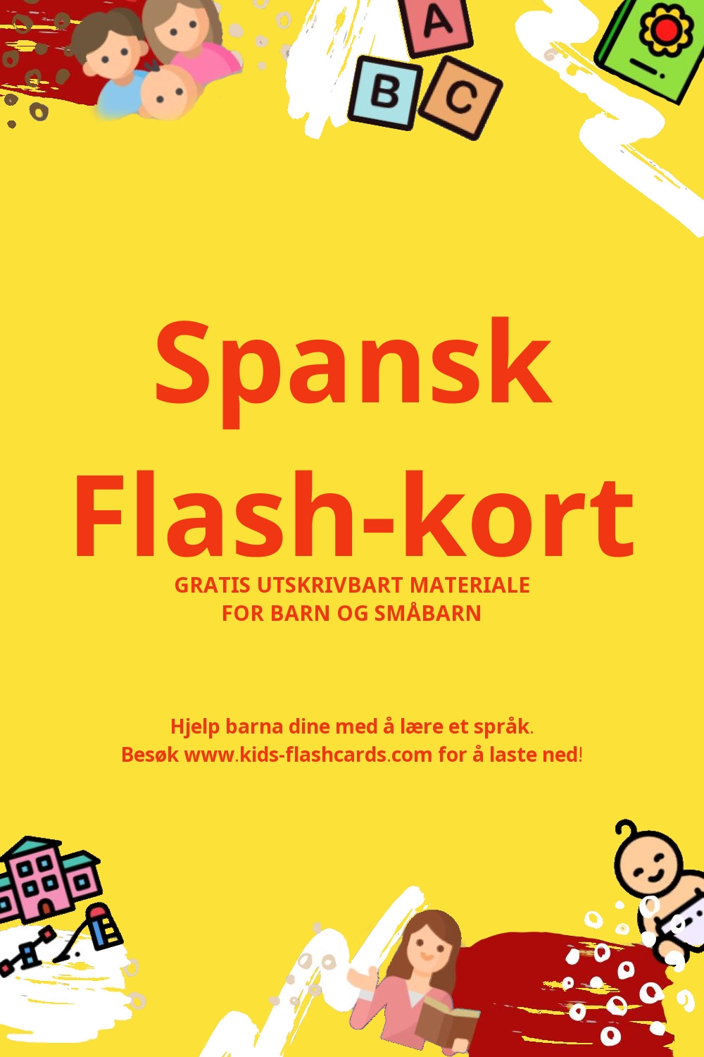 Arbeidsark for å lære Spansk