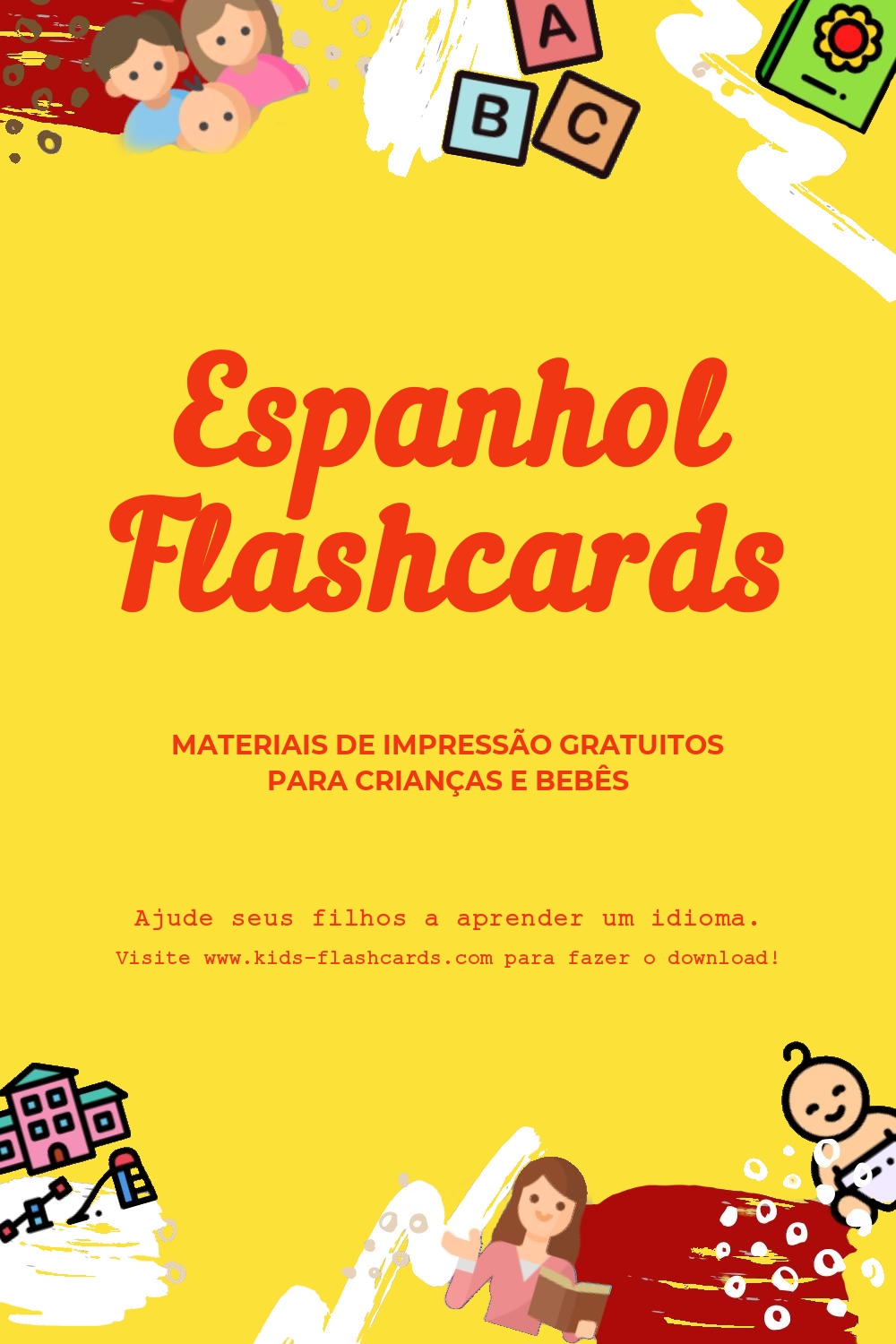 Fichas de trabalho para aprender a língua Espanhola