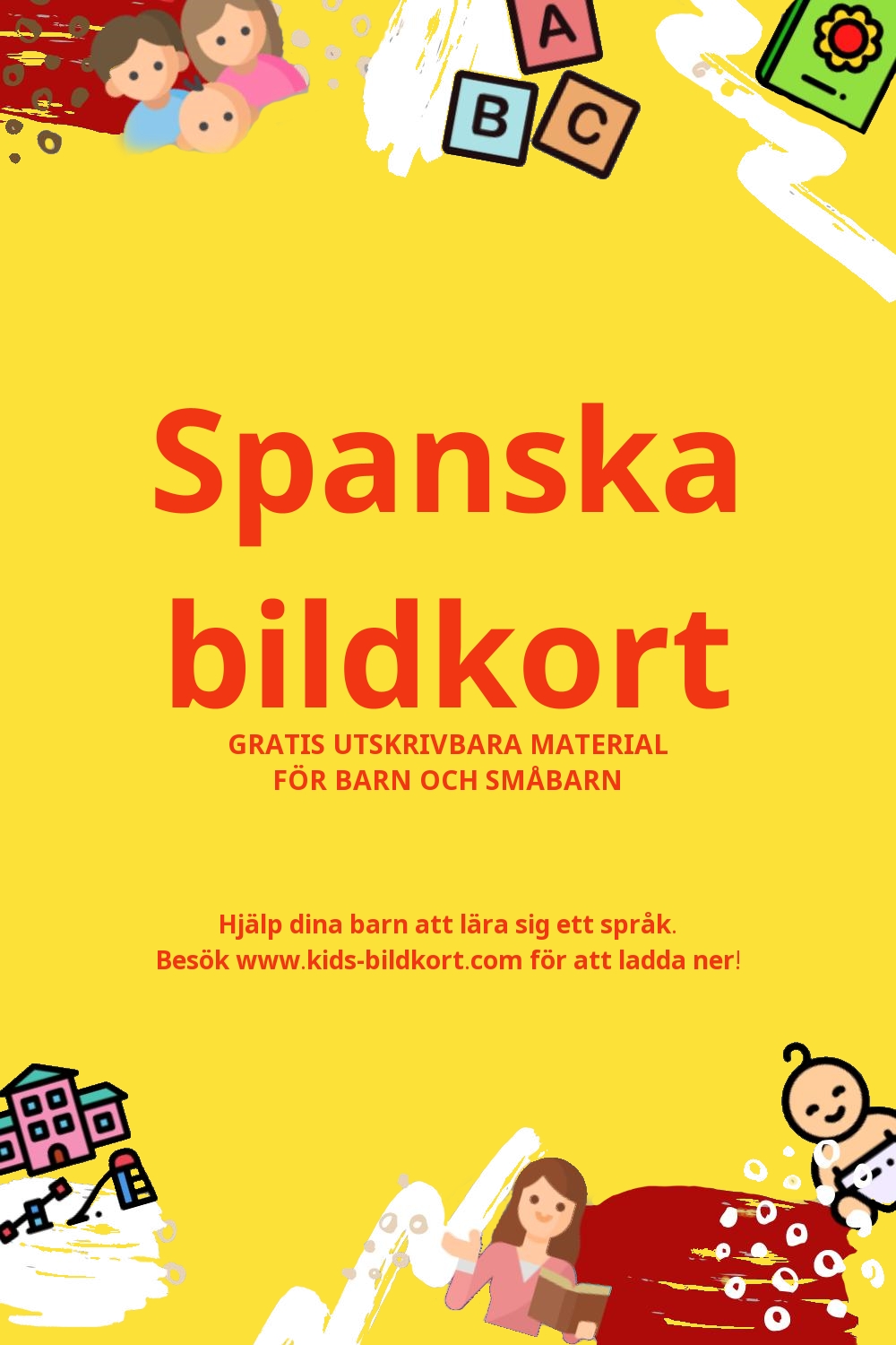 Arbetsblad för att lära sig Spanska