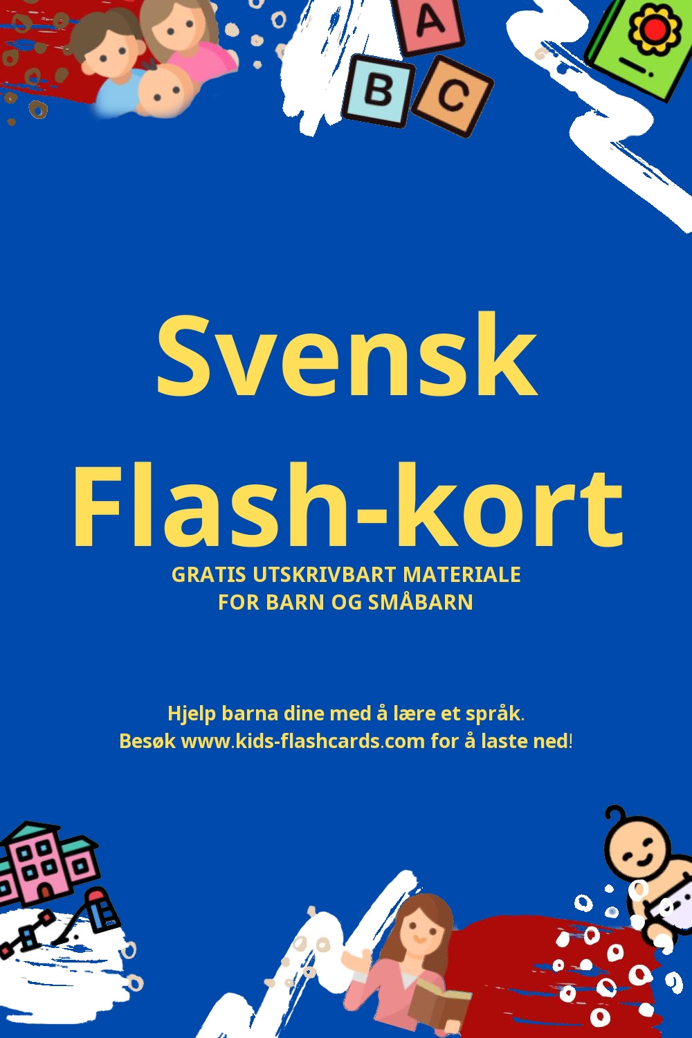 Arbeidsark for å lære Svensk