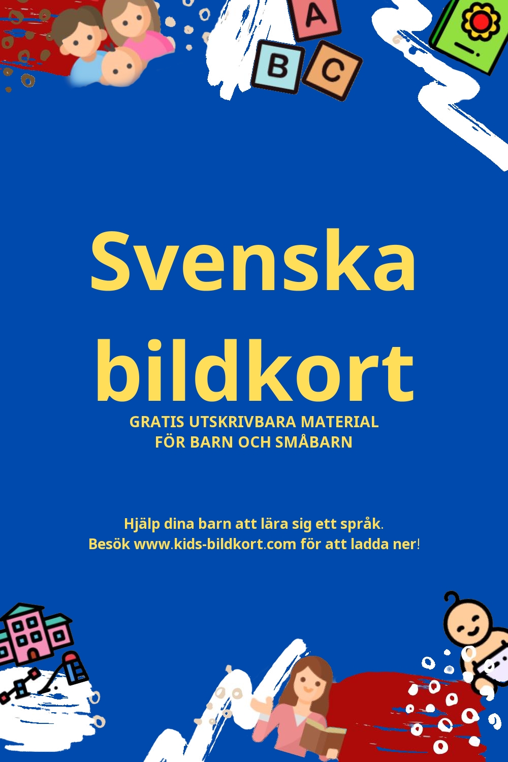 Arbetsblad för att lära sig Svenska