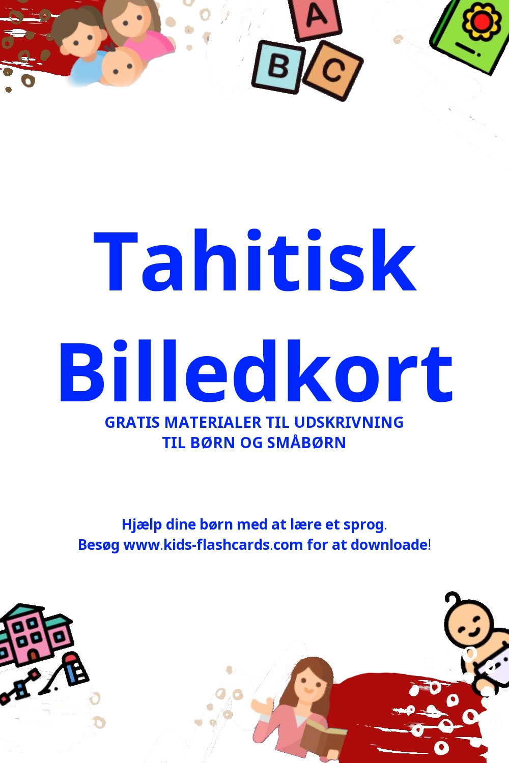 Arbejdsark til at lære Tahitisk sprog