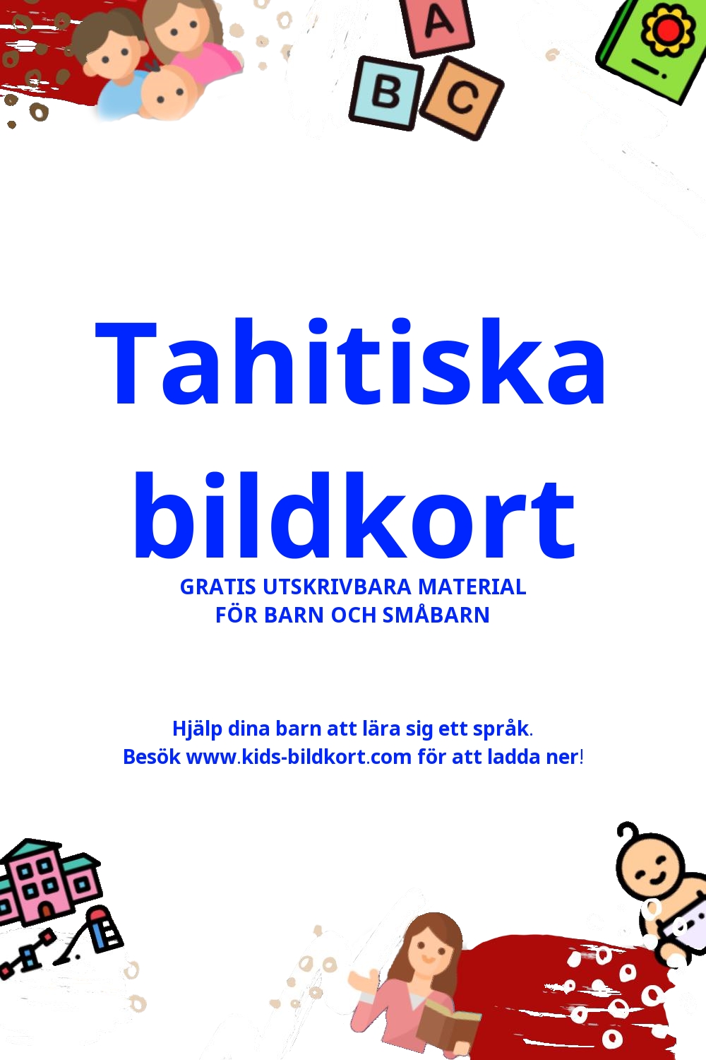 Arbetsblad för att lära sig Tahitiska