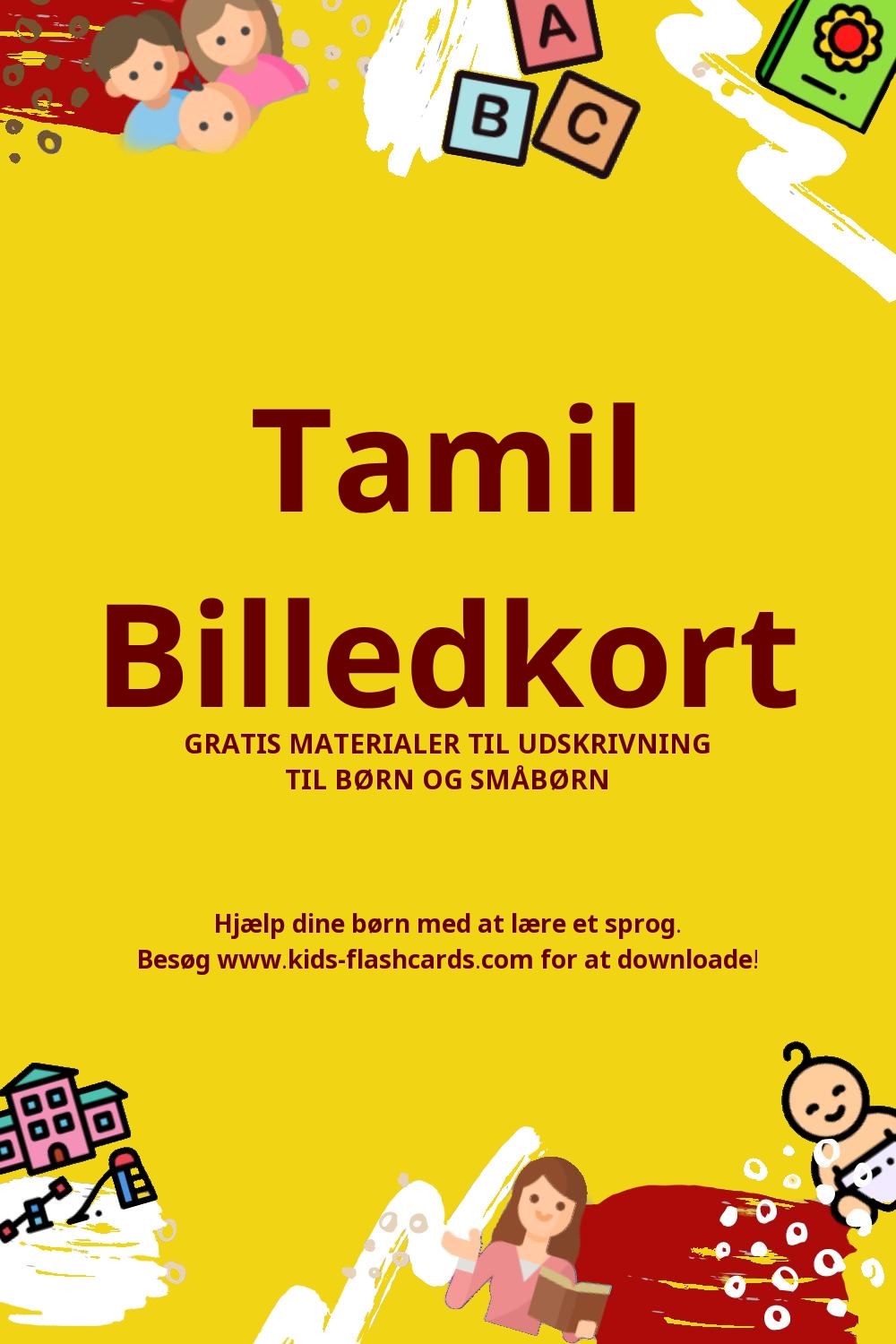 Arbejdsark til at lære Tamil sprog