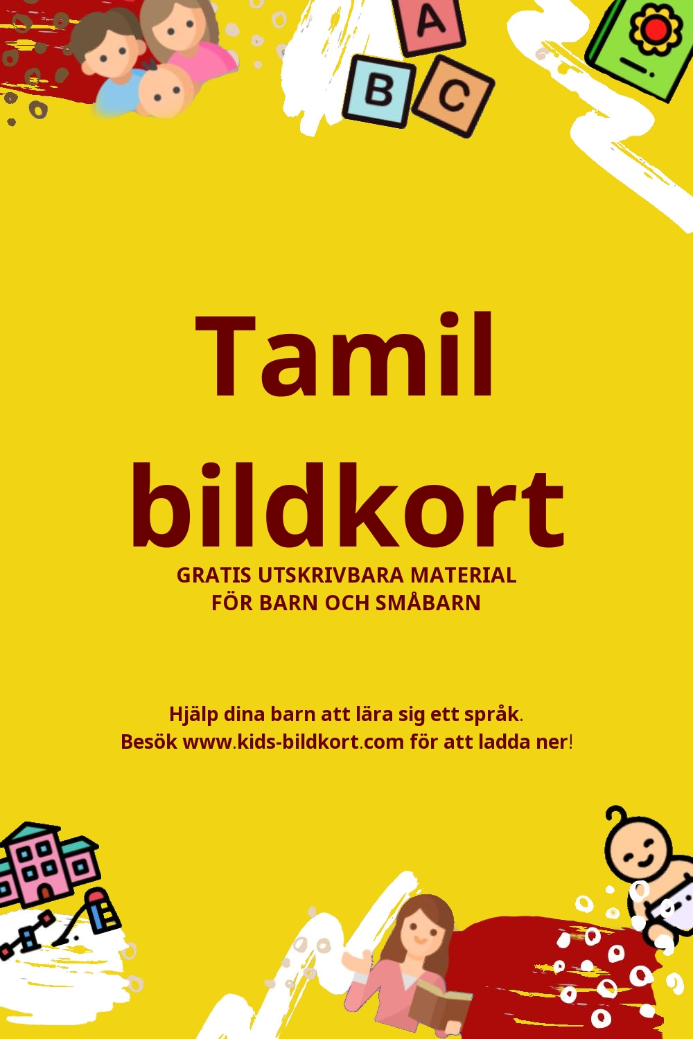 Arbetsblad för att lära sig Tamil
