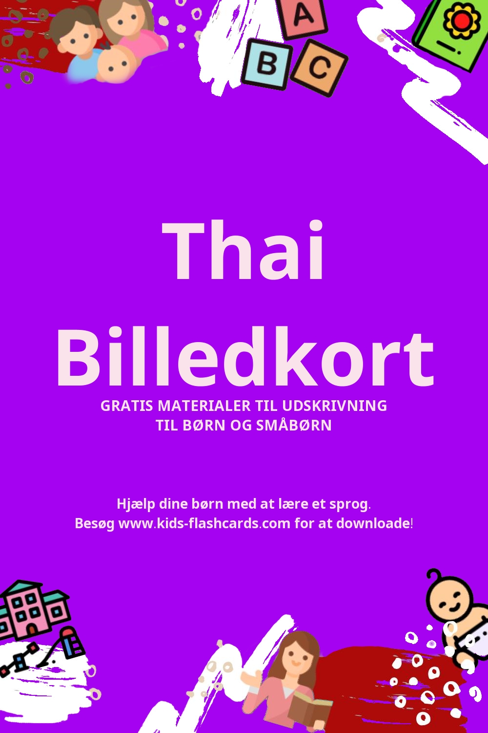 Arbejdsark til at lære Thai sprog