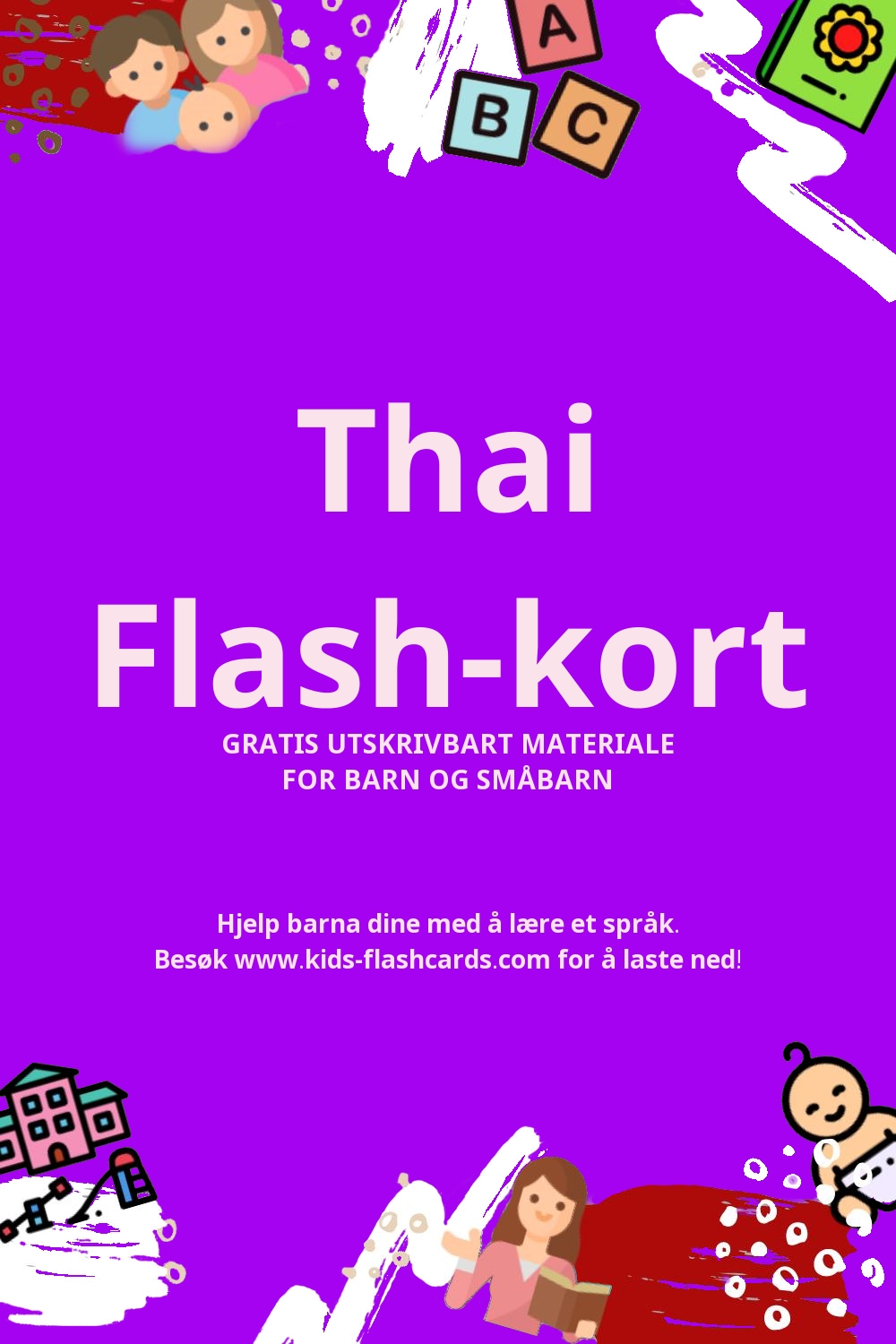 Arbeidsark for å lære Thai