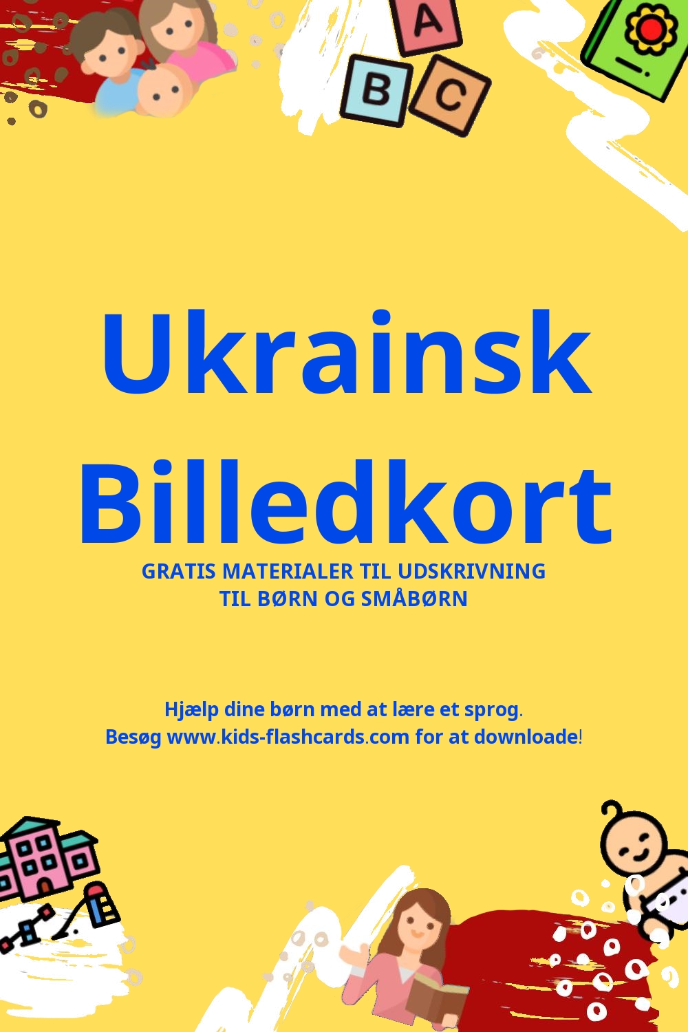 Arbejdsark til at lære Ukrainsk sprog