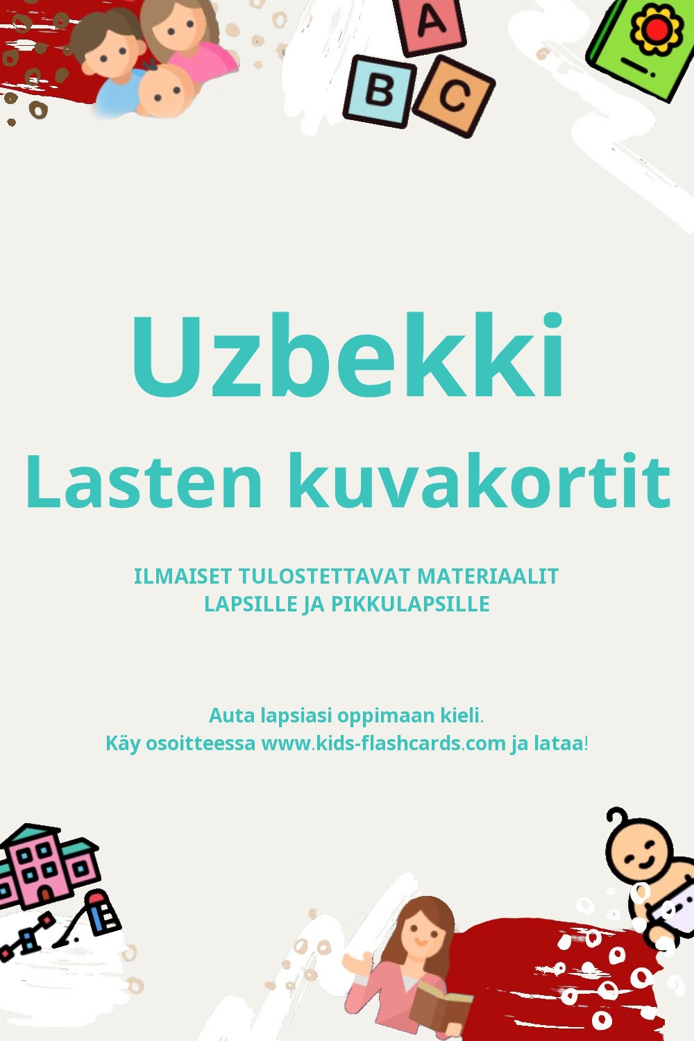 Työpapereita Uzbekki oppimiseen