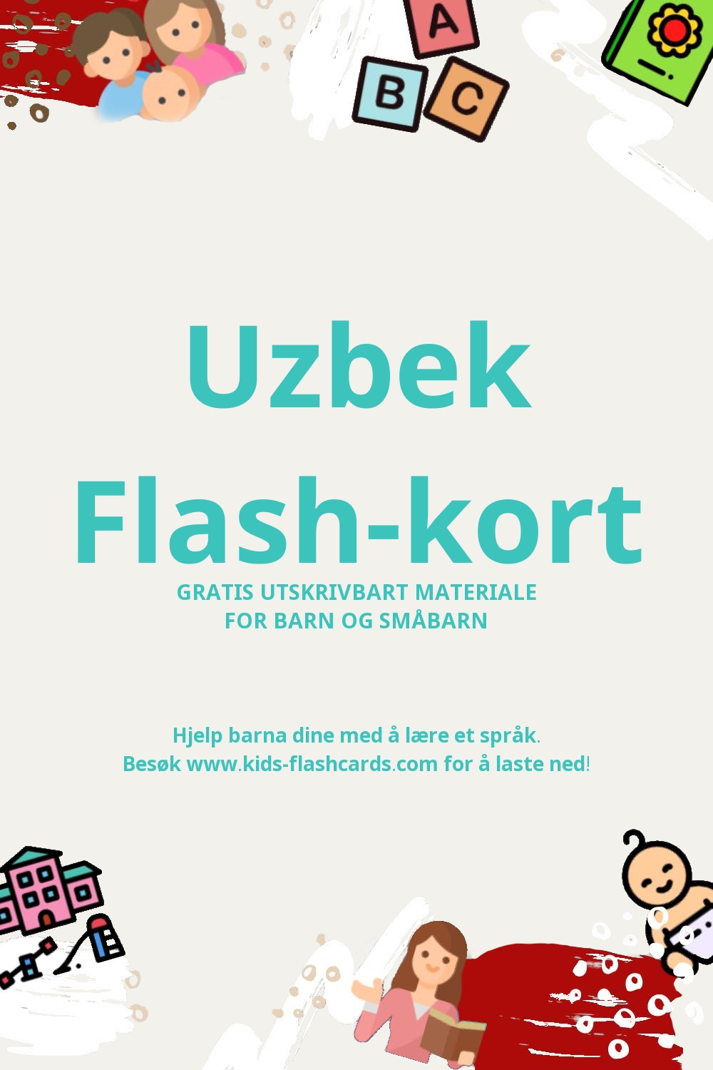 Arbeidsark for å lære Uzbek