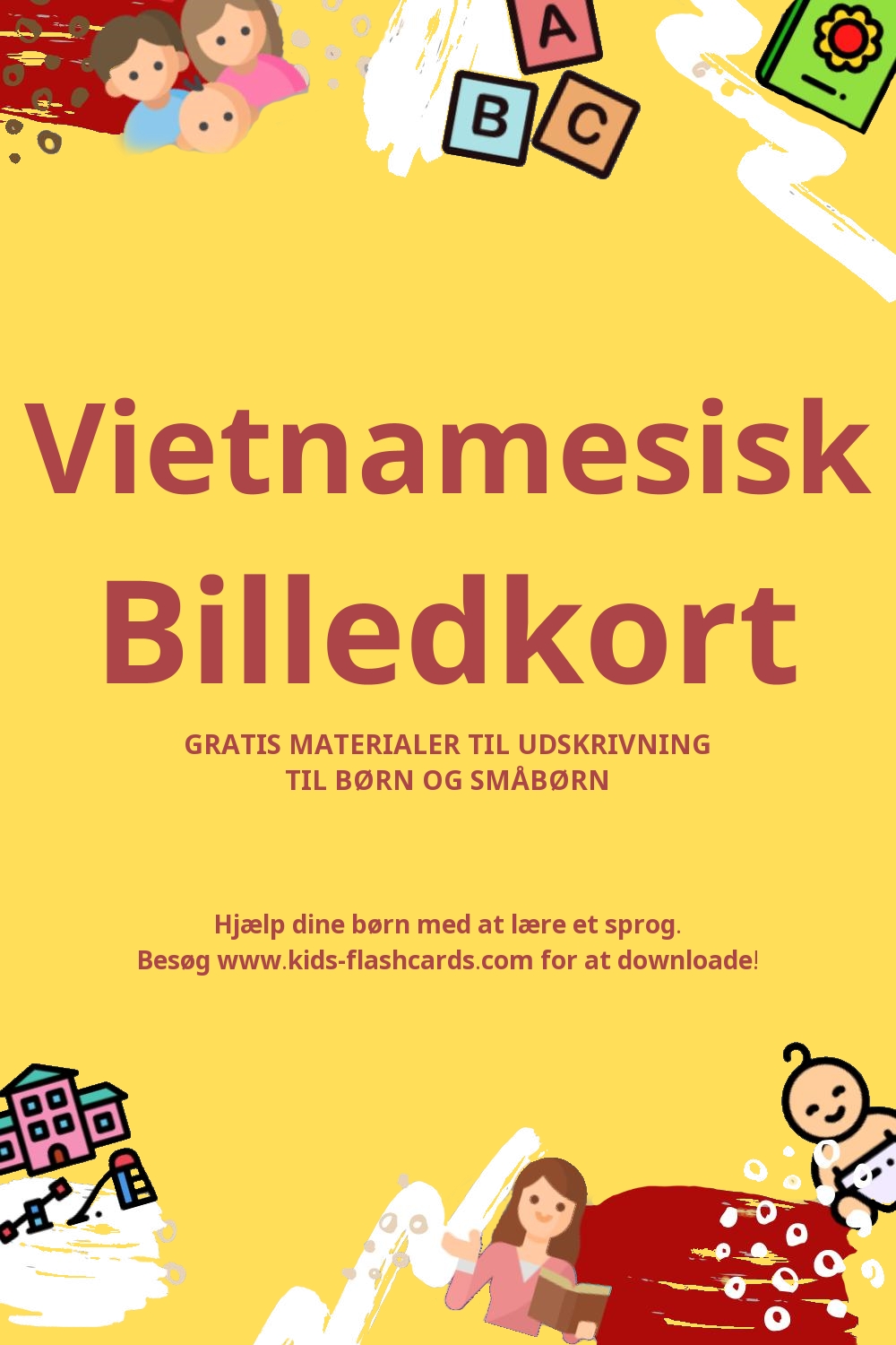 Arbejdsark til at lære Vietnamesisk sprog