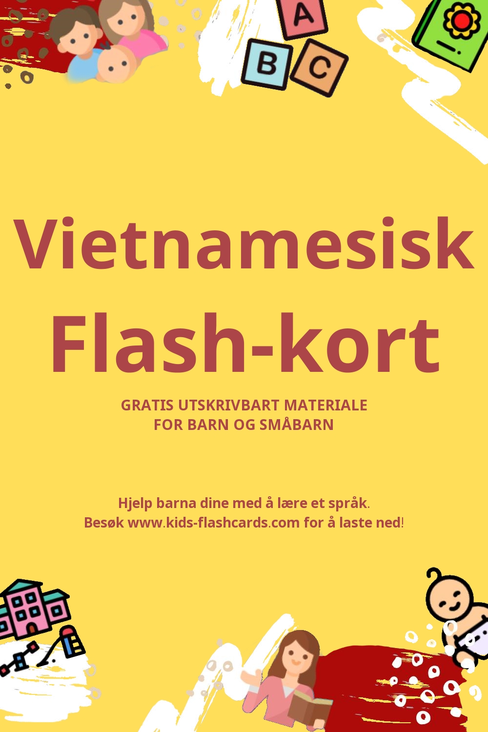 Arbeidsark for å lære Vietnamesisk