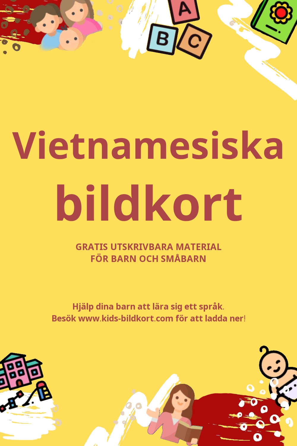 Arbetsblad för att lära sig Vietnamesiska