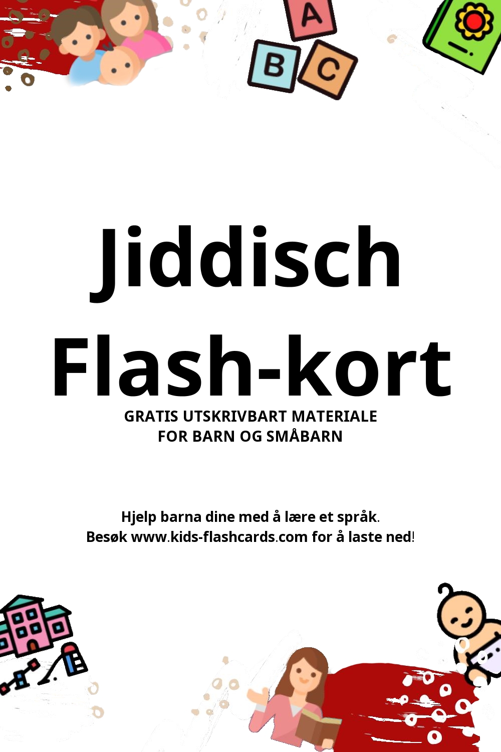 Arbeidsark for å lære Jiddisch