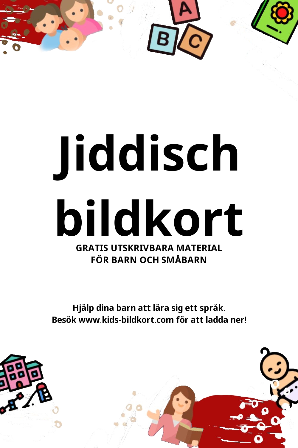 Arbetsblad för att lära sig Jiddisch