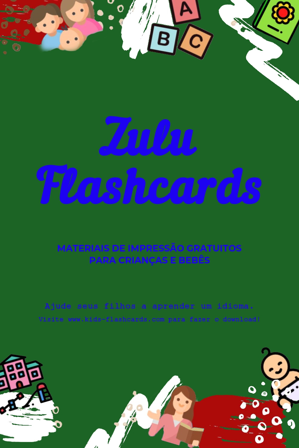 Fichas de trabalho para aprender a língua Zulua